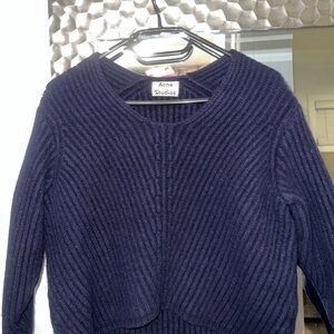 Acne Studios Deborah Wool Crew Neck Sweater